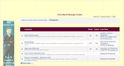 Desktop Screenshot of forums.firstchurchmn.org